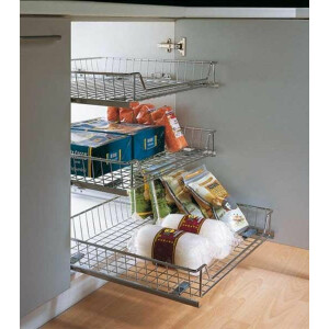 Cupboard pull-out with runners, kitchen pull-out for 30...