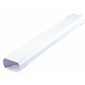Flat duct 150x70mm, ventilation duct 50cm with sleeve,...