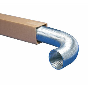 Exhaust air hose 3.0 m, heat-resistant up to 200° C,...