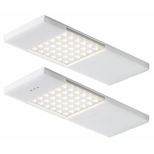 LED Unterbauleuchte Küche 2x4 W, Leuchtenset Samba mit...