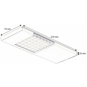 LED under-cabinet light kitchen 5x4 W, light set Samba...