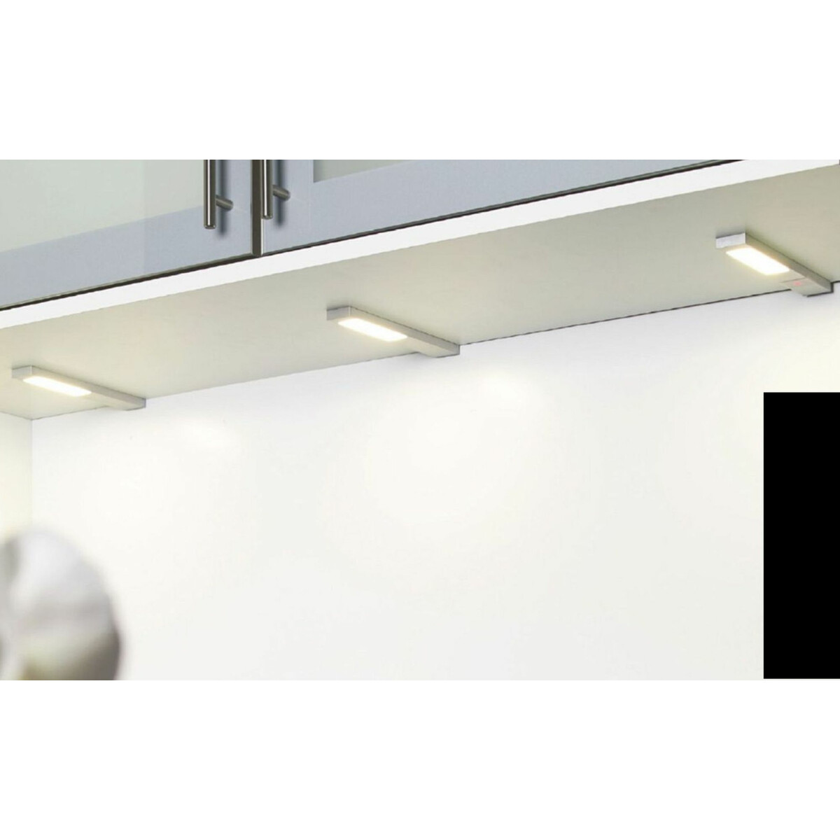 LED Unterbauleuchte Küche, Küchenleuchte Neoplan 5x2,2 W, warmweiß