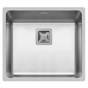 Undermount sink Lume 49x44 cm, kitchen sink stainless...