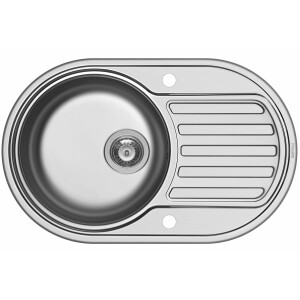 Kitchen sink SR Mini, built-in sink 76.5x48cm, kitchen...