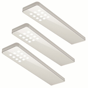 LED Unterbauleuchte Küche, Küchenleuchte Key Dot 3x5 W,...