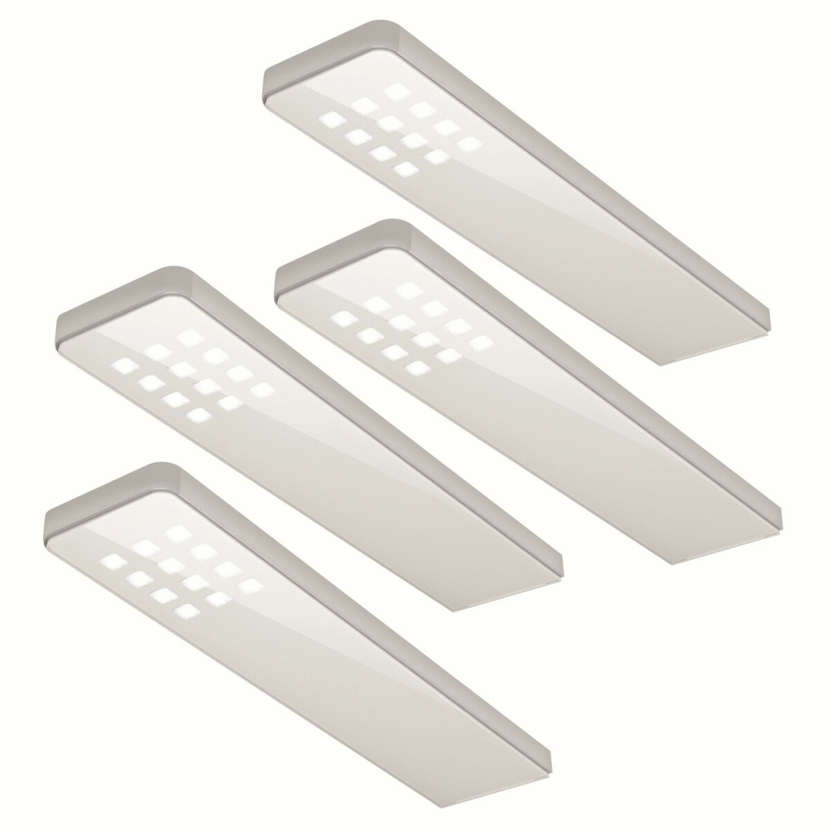 LED Unterbauleuchte Küche, Küchenleuchte Neoplan 5x2,2 W, warmweiß