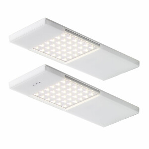 LED Küchen Unterbauleuchte Samba Change 2x4 W, Lichtfarbe...