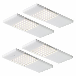 LED Küchen Unterbauleuchte Samba Change 4x4 W, Lichtfarbe...