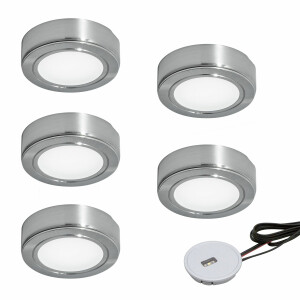 LED surface-mounted spotlight 5x4 W, light color...