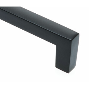 Furniture handle BA 128mm, kitchen handle black matt,...