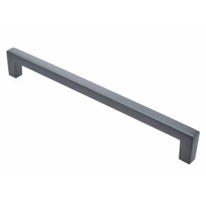Furniture handle BA 192mm, kitchen handle gray matt,...