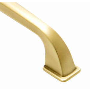 Furniture handle BA 160mm, shiny brass cabinet handle,...
