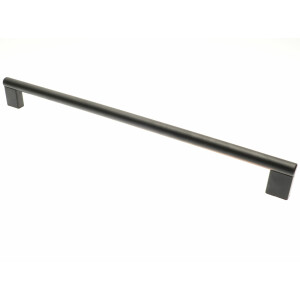 Furniture handle BA 320mm, kitchen handle black matt,...