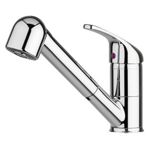 Festivo high-pressure kitchen mixer tap with dish spray,...