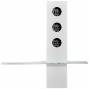 Küchensteckdose Power Turm Plus mit USB, 3-fach...