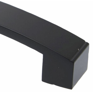 Furniture handle BA 128mm, kitchen handle black matt,...