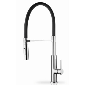 High-pressure kitchen tap, single-lever mixer Tenoro,...