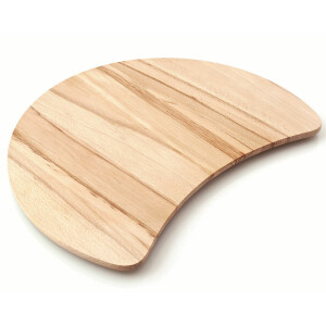 Wooden chopping board 41.0x31.7cm, solid beech for...