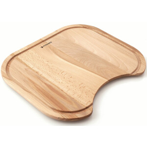 Wooden chopping board 41.7x35.6cm, solid beech for...