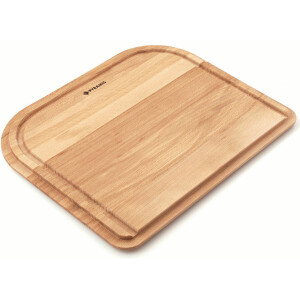 Wooden cutting board 42x33cm, solid beech for...