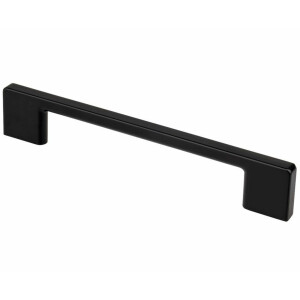 Furniture handle BA 192mm, kitchen handle black matt,...