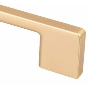 Furniture handle BA 128mm, kitchen handle gold-colored...