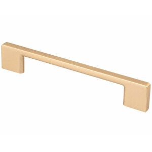 Furniture handle BA 160mm, kitchen handle gold-colored...
