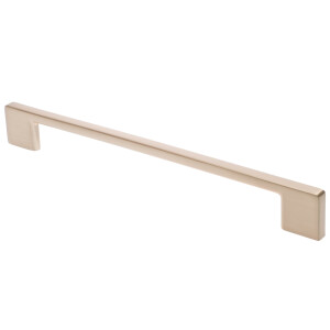 Furniture handle BA 256mm, kitchen handle gold-colored...