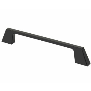 Furniture handle BA 192mm, kitchen handle black matt,...