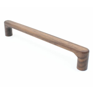 Furniture handle BA 128mm, solid walnut wooden handle,...