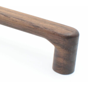 Furniture handle BA 128mm, solid walnut wooden handle,...