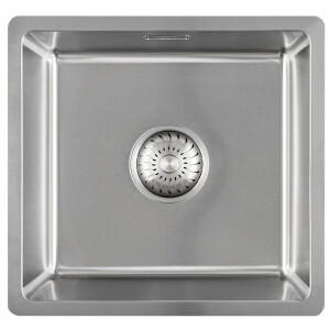 Kitchen sink 41x39cm, built-in sink Basic R15,...