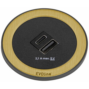 USB A + C Charger EVOline One, Einbau in K&uuml;che,...
