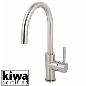 Mandolin kitchen tap, single lever mixer, solid stainless...