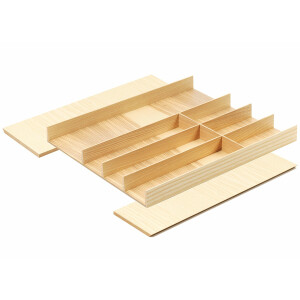 Wooden cutlery tray, drawer 80-100cm, pull-out cutlery tray