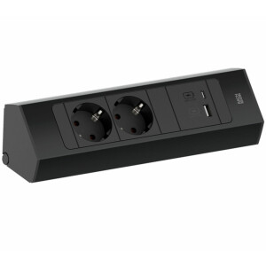 Twist 2 built-in socket outlet, USB A and USB C, built-in...