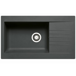 Kitchen sink 86x43.5cm, built-in sink Athlos, tap hole,...