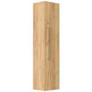 Hochschrank 35x150cm, Badschrank Levana, Badezimmer...