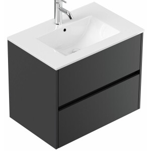 Washbasin 71cm, Limes washbasin, vanity unit, ceramic basin