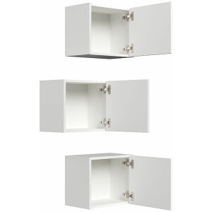 Bathroom cabinet 41.4x33.3cm, 3 wall cabinet Limes variable