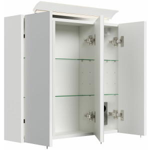 Mirror cabinet 70cm, guest bathroom, 3 doors cabinet with...