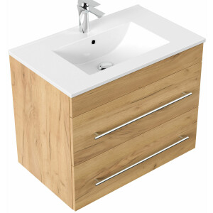 Washplace 75.5cm, Artemis washbasin, vanity unit, ceramic...