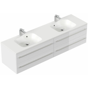 Double washbasin 180cm, double washbasin Gent, mounted...